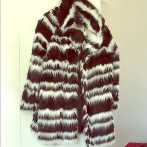 Forever 21 faux fur coat